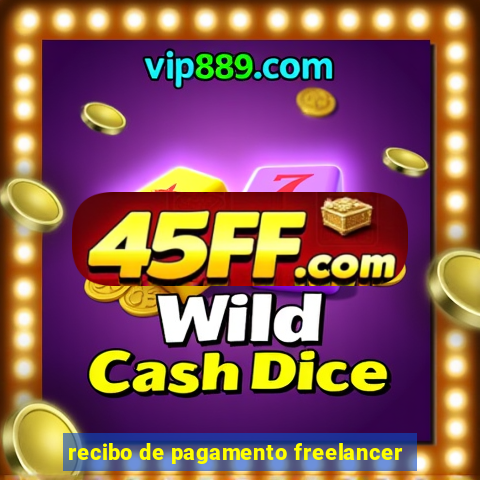 recibo de pagamento freelancer